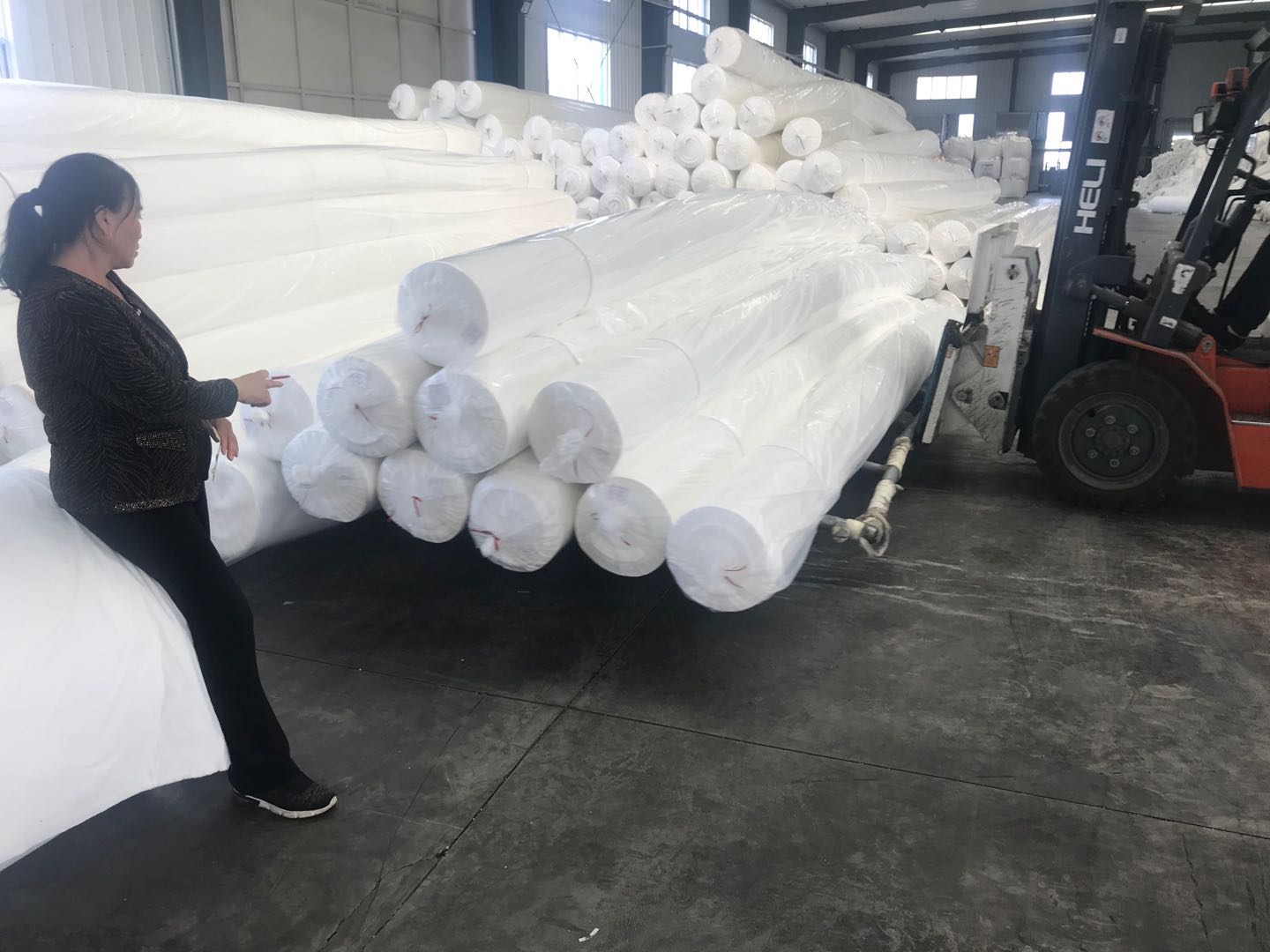 1mm池塘土工膜生产