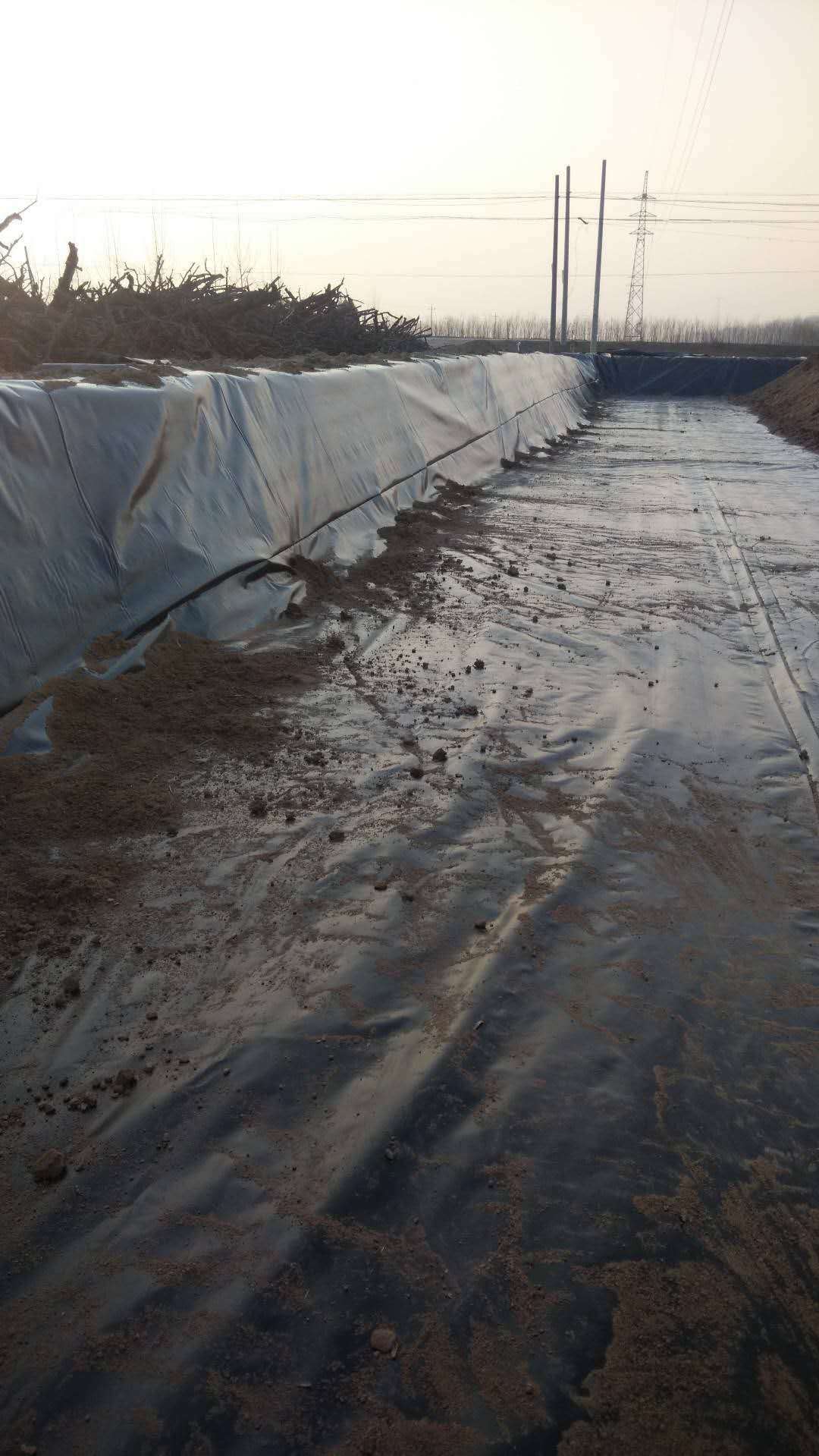 500g短丝土工布生产